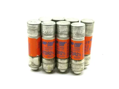 NEW LOT OF 8 FERRAZ SHAWMUT ATDR21/4 FUSE 2 1/4A ATDR214