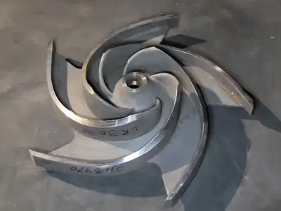 Pump Impeller, 5 Vane, 316SS, 2747