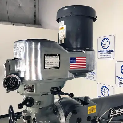 9″ x 49″ New Bridgeport Mill Series 1 – In Stock!