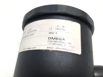 Omega AN205SXW00 Piston Actuated Valve 1/2″ NPT Stainless Steel 316