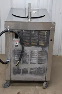 142-1231 Giles GEF-720 75lb Electric Chicken Fryer w Filter, Auto Lift Basket