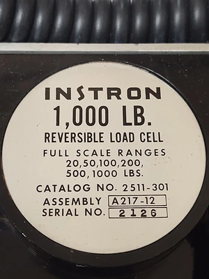 NEW Instron 2511-301