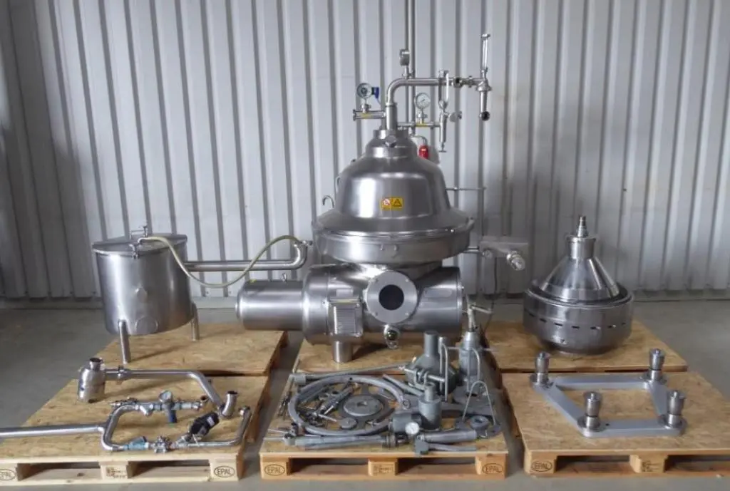 Westfalia CNB 130-01-076 bacteria separator, 316SS.