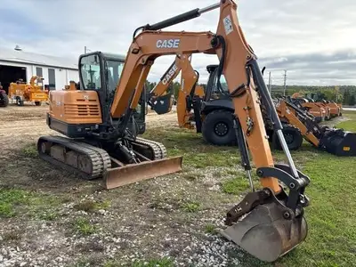 Used 2017 CASE CX57C Crawler Excavators - Mini New Hampshire US | Beauregard Equipment #1511215