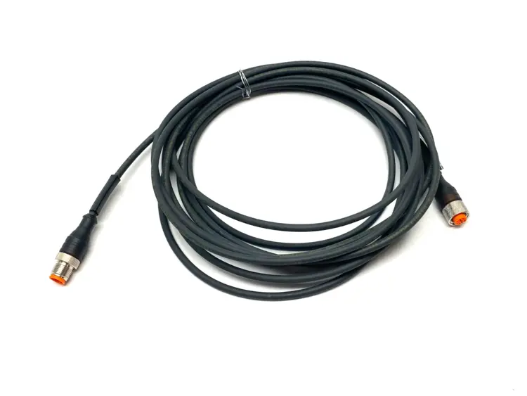 Used LUMBERG AUTOMATION DBL-ENDED CONNECTION CORDSET M12 4-PIN M TO F Cable & Wire | Maverick Industrial Sales #1105548