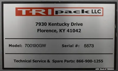 Used TRI-PACK SPC Cappers Illinois US | Aaron Equipment #86996