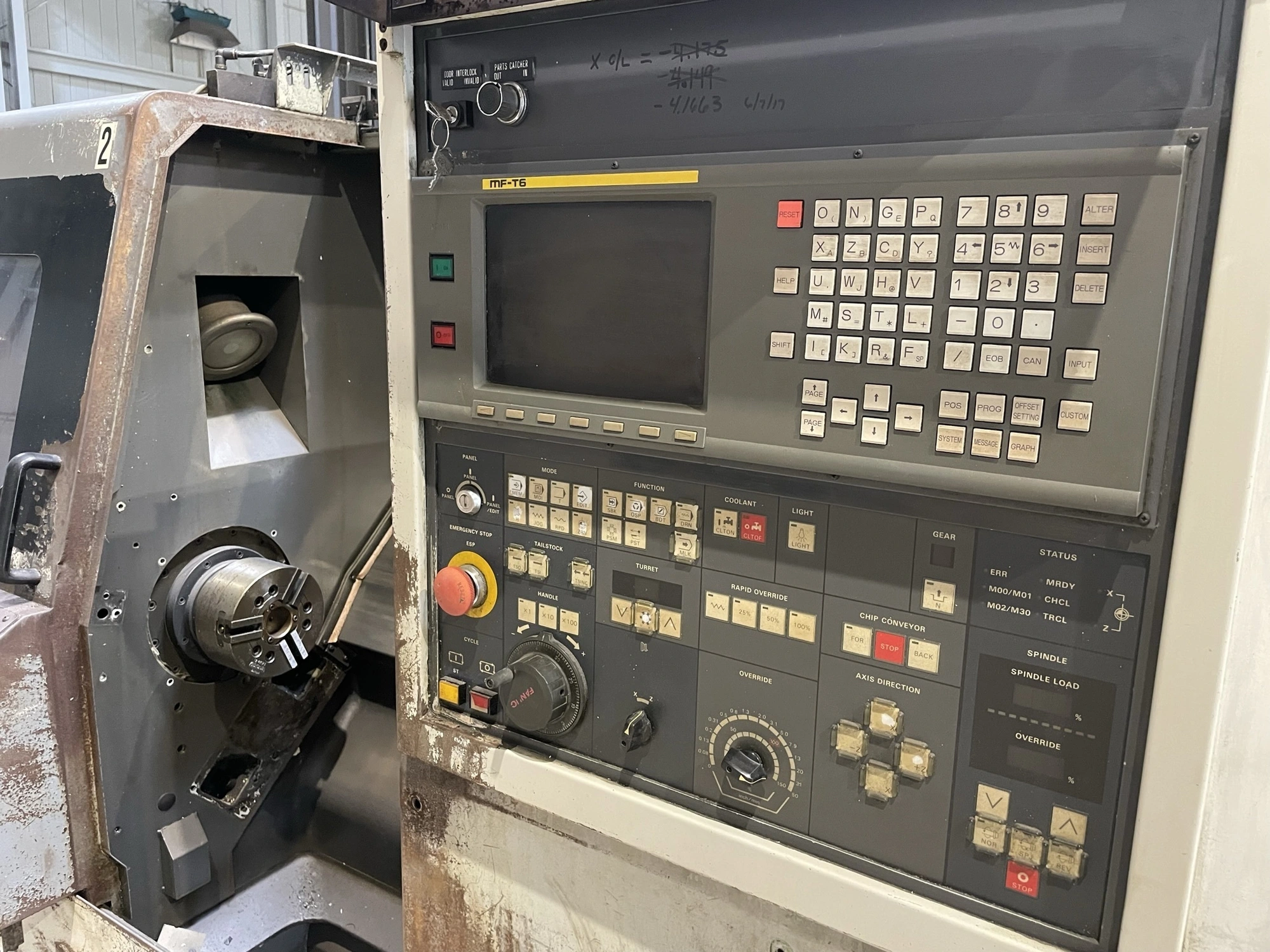 USED MORI SEIKI SL-15 CNC LATHE
