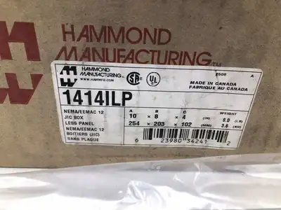 USED HAMMOND MANUFACTURING 1414ILP