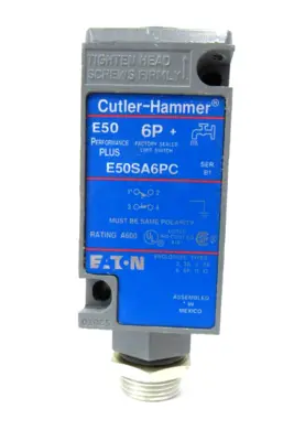 NEW CUTLER HAMMER E50SA6PC LIMIT SWITCH