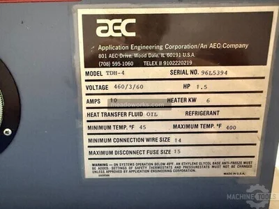 Used AEC TDH-4 Temperature Controls Illinois US | Meadoworks #1492200