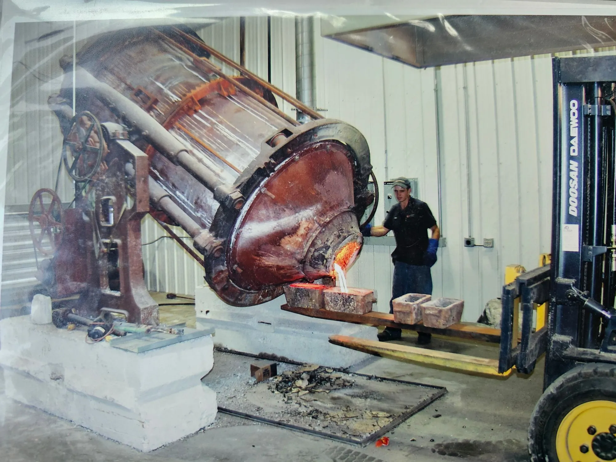 USED U.S Smelting R4B Rotary Furnace