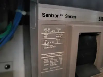 Used SIEMENS CFD63A250 Circuit Breakers British Columbia CA | Lenmark #249004