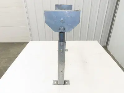 Automotion 24"W Conveyor Leg Stationary Floor Support 23" to 36"H Galvanized