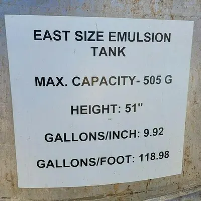 USED BRIGHTON 304 SST MIXING TANK