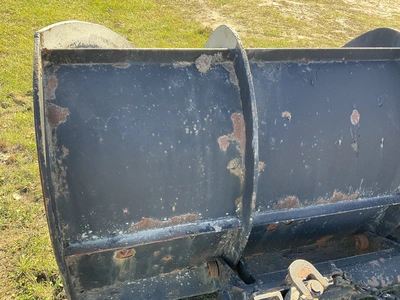 Used _UNKNOWN_ 11' PLOW WITH POWER ANGLE AND HEAVY DUTY FRONT BUMPPER MOUNT Plow Blades Michigan US | Miedema Asset Management Group #1579538