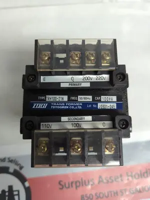 Used TOGI TRH100-21N Miscellaneous Equipment (Electrical & Power) | Surplus Asset Holdings #1202332