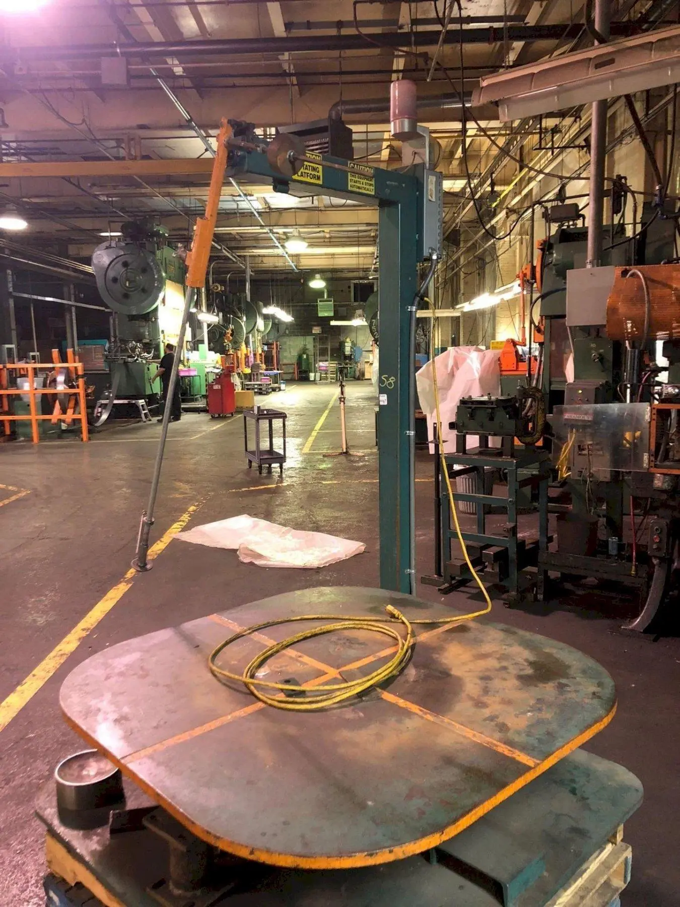 48" Rotating Uncoiler