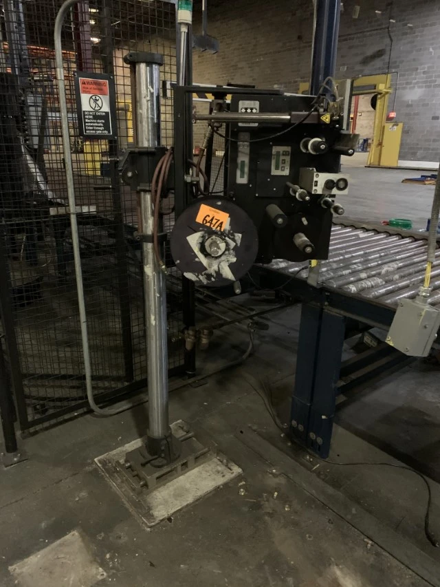 ID Technology Pressure Sensitive Labeler on Adjustable Stand