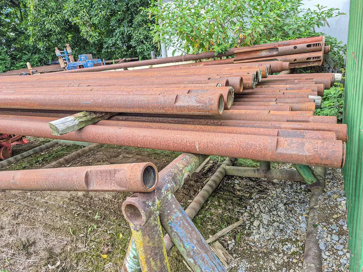 Used AFTERMARKET T3 / TH60 STYLE DRILL PIPE   20' X 4-1/2" OD X 2-7/8" IF Construction Equipment Parts Pennsylvania US | East West Machinery & Drilling #1418137