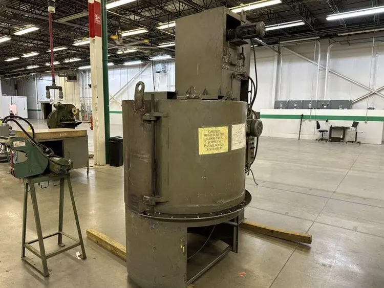 Used WHEELABRATOR MT1000 40" TURN TABLE Table Shot Blaster (Turntable) Georgia US | Shot Blasting Equipment #1018670