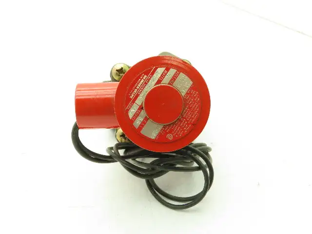 Lancer 4LB2L290CS 2-Way Skinner Solenoid Valve 3/8" NPT N.C. 0-100psi 120v SS