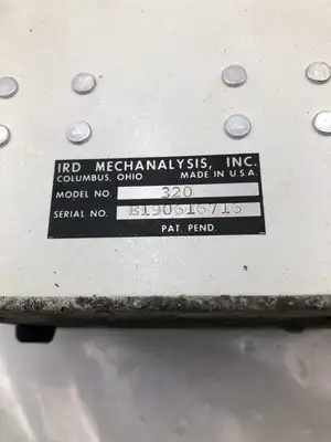 IRD Mechanalysis 320 Vibration Selector