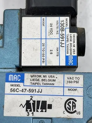 USED MAC MAC 56C-47-591JJ, 130B-591JJ