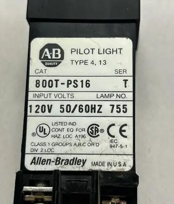 New | in-Stock ALLEN-BRADLEY 800T-PS16 Lighting Ohio US | Surplus Asset Holdings #1245237