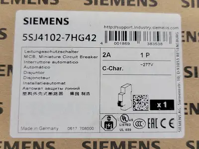 NEW SIEMENS 5SJ4102-7HG42