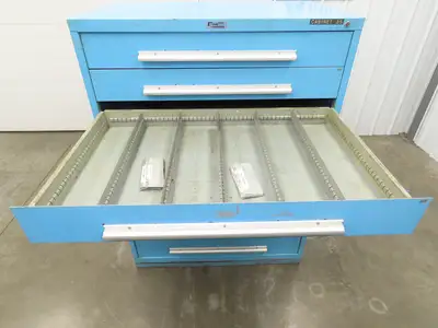 Nu-Era Modular Tool Storage Cabinet 9 Drawer 45x28x61" Stanley Vidmar Lista