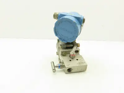 Rosemount M-618SCT316SS 1151GP8E22B1 Pressure Transmitter 45VDC 1000PSI & Valve