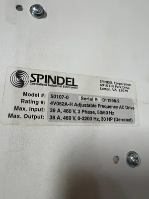 SPINDEL 50107-0 Electrical/PLC/Automation | ESS Industrial Equipment Sales (8)