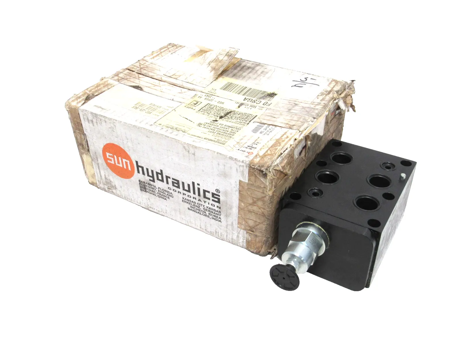 NEW SUN HYDRAULICS NFEC-LEN-IBA/S VALVE MANIFOLD IBA/S-1BK2-A3 NFECLENIBAS