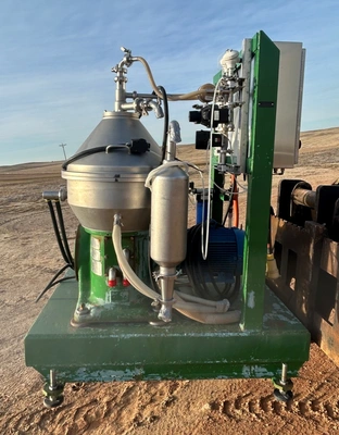 Alfa-Laval CHPX 407 TGP-14CG-60 separator skid, 316SS.