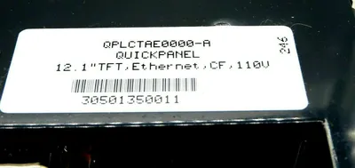 NEW FANUC QUICK PANEL QPL-CTAE-0000-A OPERATOR INTERFACE 110V QPLCTAE0000A