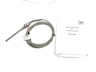 USED KOBOLD SCREW-IN AND INSERTION RESISTANCE THERMOMETER