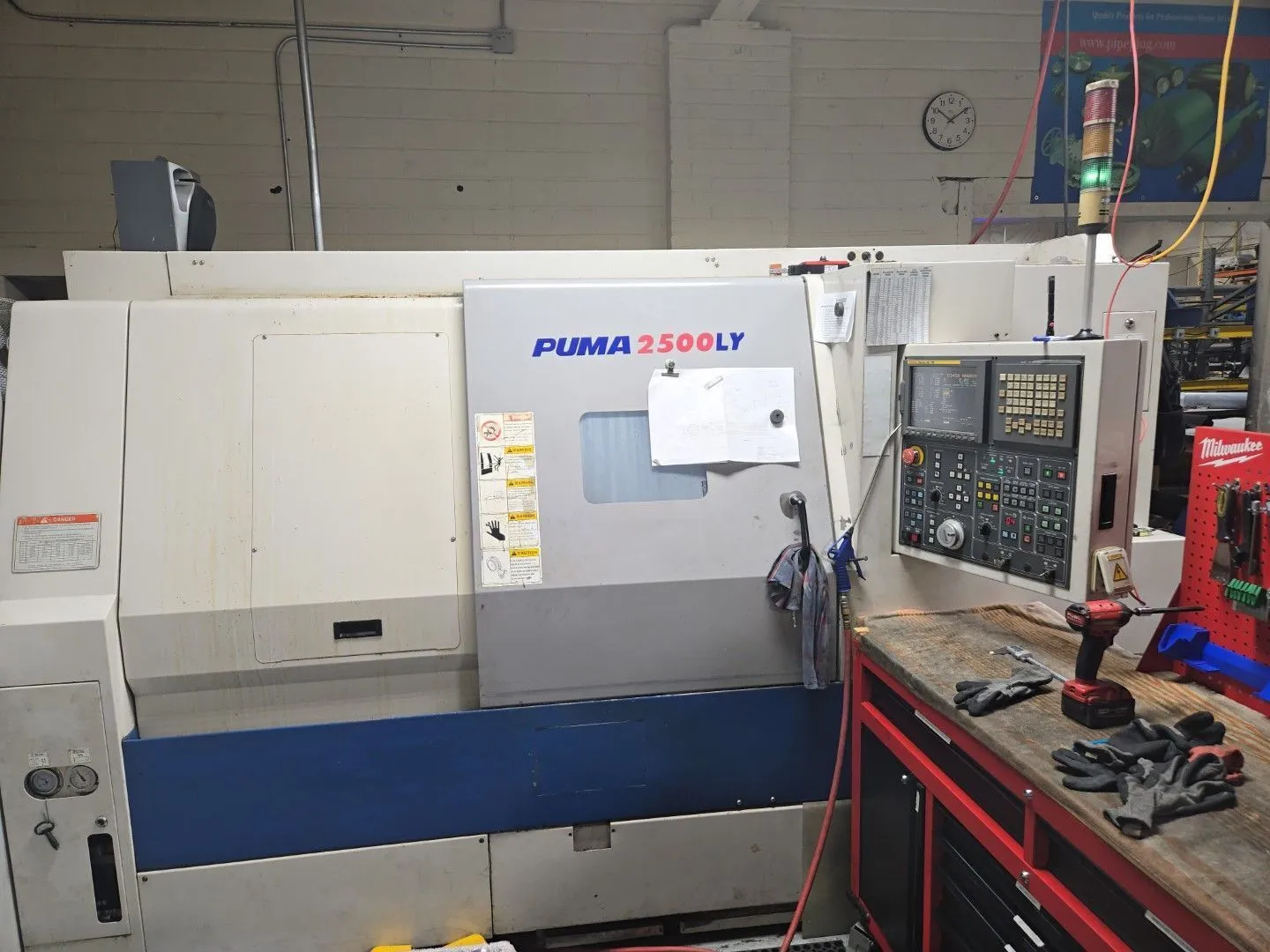 Used 2006 DOOSAN PUMA 2500 LY CNC Lathes Illinois US | 520 Machinery Sales LLC #1545516