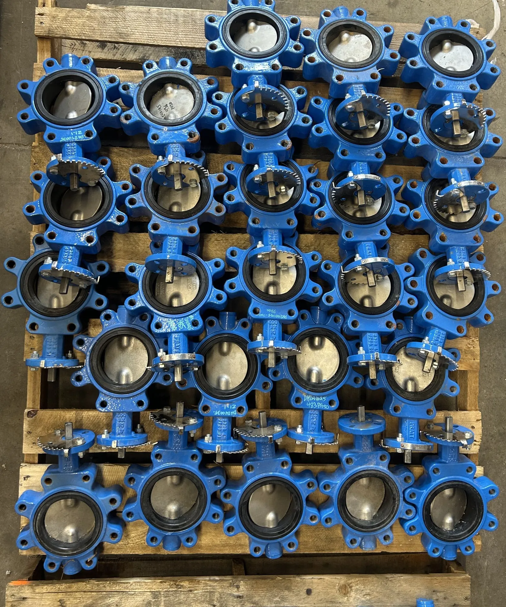 USED Pratt 4" Lug Butterfly Valve