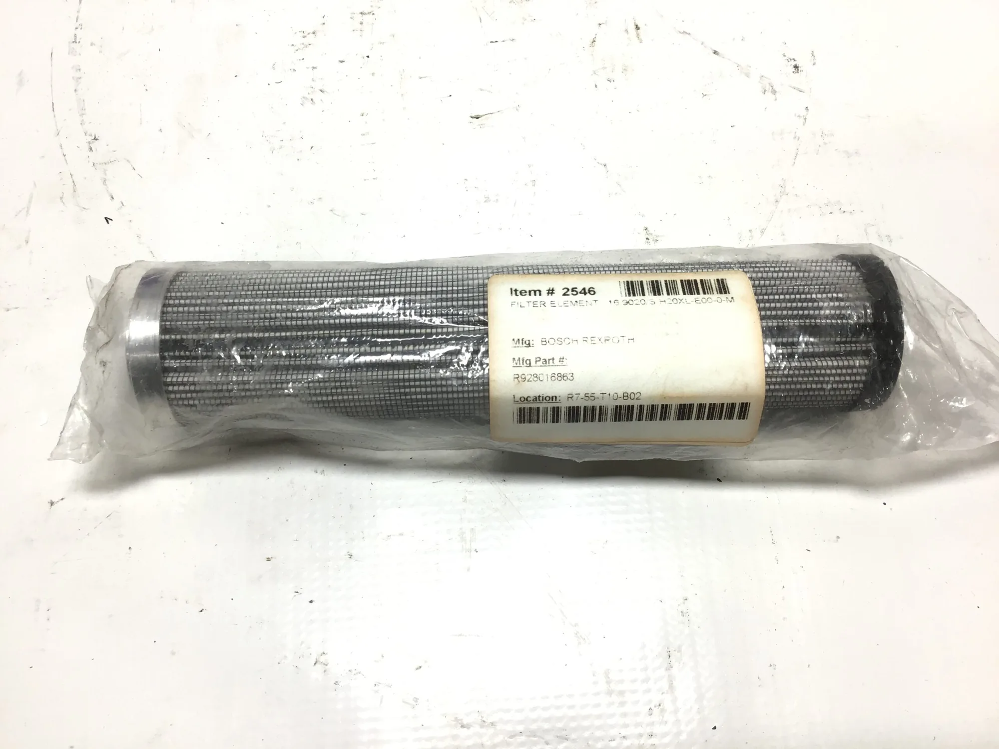 Bosch Rexroth R928016863 Hydraulic Filter Element (Lot of 3)