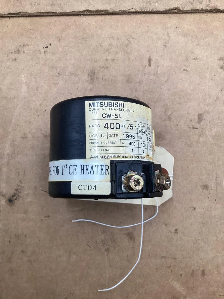 Mitsubishi Current Transformer CW-5L; 400at/5A 208508
