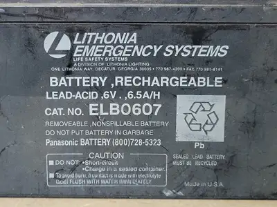 USED LITHONIA LIGHTING ELB0607