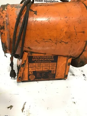 Air Systems SVF-BAC Confined Space Axial Fan 3.6A 1/3HP 25kW