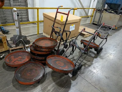 Assorted Barrel Dollies