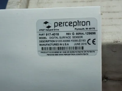 New | in-Stock PERCEPTRON 9174018 3D Scanners Ohio US | HGR 24 #872928