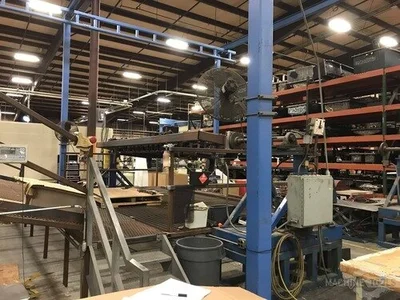 USED SHEINER ROCK AND ROLL ROTATIONAL MOLDER
