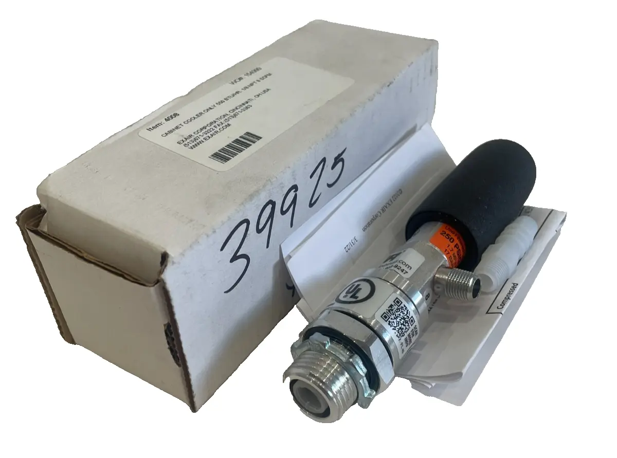 NEW EXAIR 4008 CABINET COOLER 550 BTU/HR 1/8NPT 8SCFM