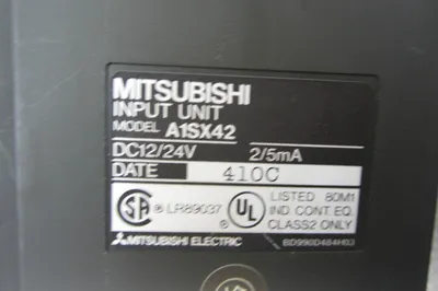 USED MITSUBISHI A1S-X42 INPUT MODULE A1SX42