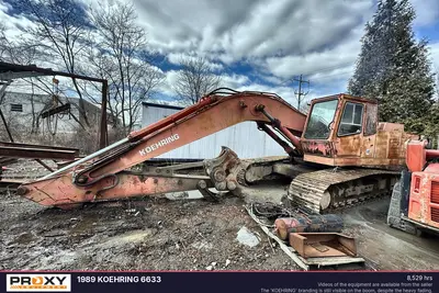 Used 1989 KOEHRING 6633 Excavators Pennsylvania US | Proxy Equipment #1378122