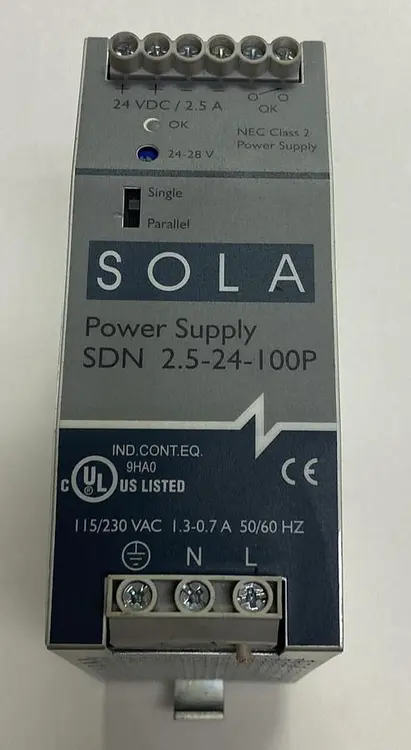 Used SOLA SDN-2.5-24-100P Miscellaneous Equipment (Electrical & Power) Ohio US | Surplus Asset Holdings #1209923