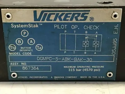 USED VICKERS DGMPC-5-ABK-BAK-30